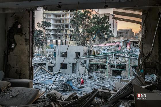 عکس| تصاویر تلخ از حملات موشکی دشمن به منازل مردم در «محمدشهر» کرج