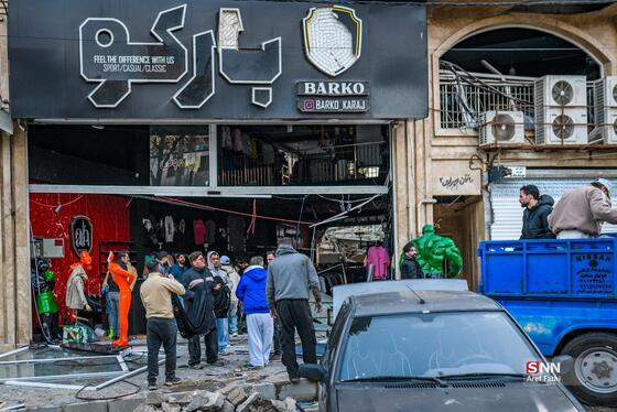 عکس| تصاویر تلخ از حملات موشکی دشمن به منازل مردم در «محمدشهر» کرج