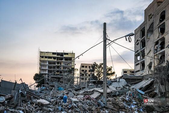 عکس| تصاویر تلخ از حملات موشکی دشمن به منازل مردم در «محمدشهر» کرج