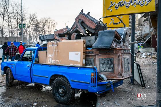 عکس| تصاویر تلخ از حملات موشکی دشمن به منازل مردم در «محمدشهر» کرج