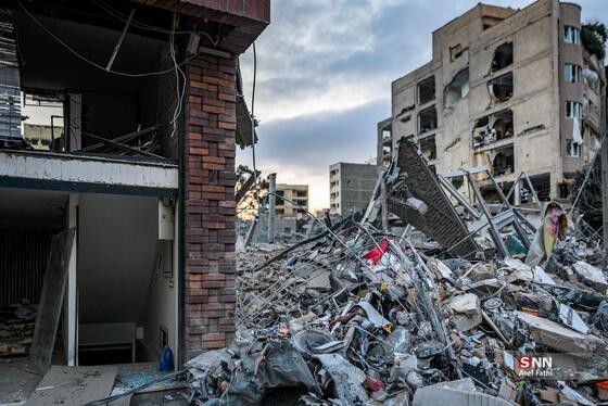 عکس| تصاویر تلخ از حملات موشکی دشمن به منازل مردم در «محمدشهر» کرج