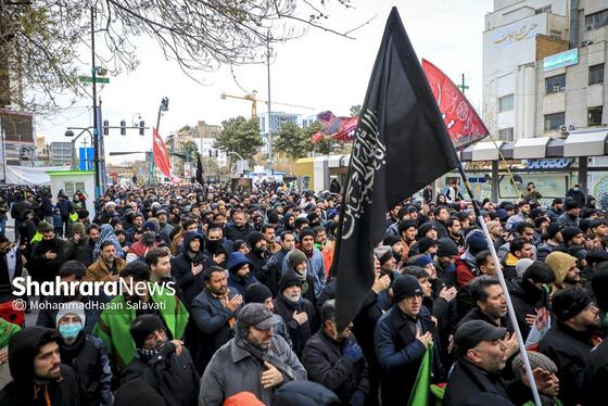 گزارش تصویری | دسته عزای علوی در مشهد