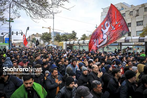 گزارش تصویری | دسته عزای علوی در مشهد