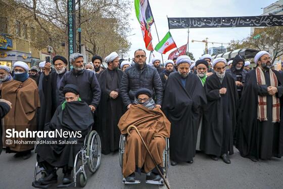 گزارش تصویری | دسته عزای علوی در مشهد