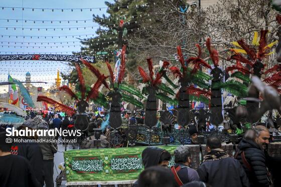 گزارش تصویری | دسته عزای علوی در مشهد
