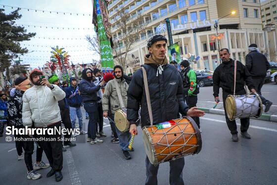 گزارش تصویری | دسته عزای علوی در مشهد