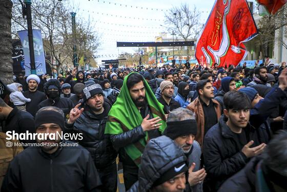 گزارش تصویری | دسته عزای علوی در مشهد