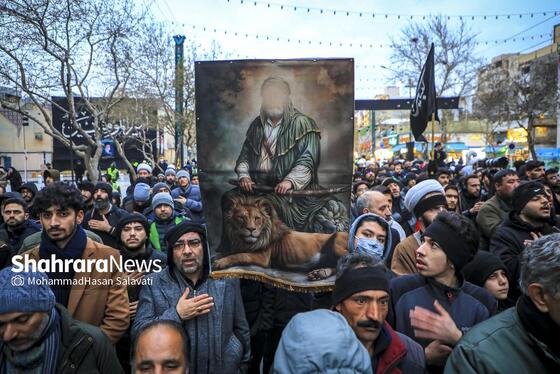 گزارش تصویری | دسته عزای علوی در مشهد