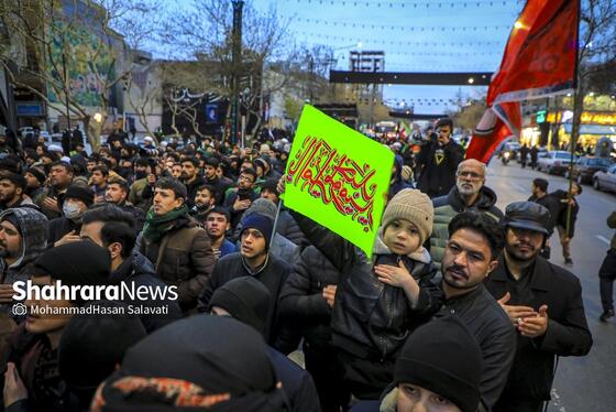 گزارش تصویری | دسته عزای علوی در مشهد