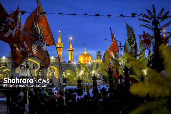 گزارش تصویری | دسته عزای علوی در مشهد