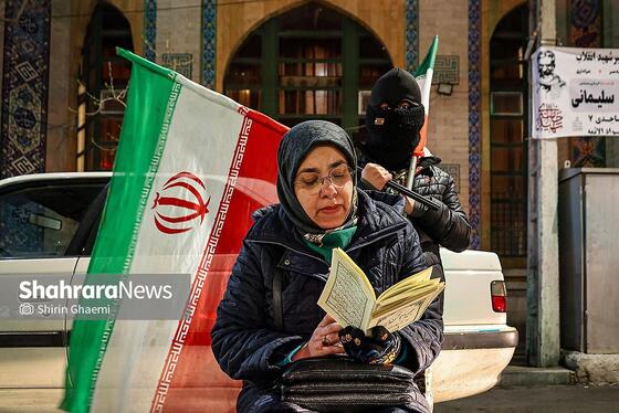 گزارش تصویری | روز چهاردهم جنگ، همچنان در خیابان