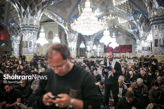 گزارش تصویری | مراسم احیاء شب بیست‌وسوم ماه مبارک رمضان در حرم مطهر رضوی