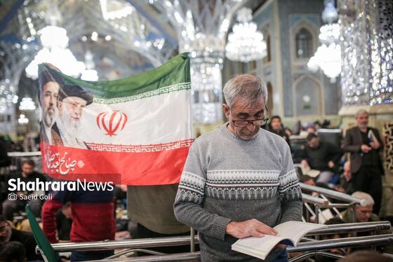 گزارش تصویری | مراسم احیاء شب بیست‌وسوم ماه مبارک رمضان در حرم مطهر رضوی