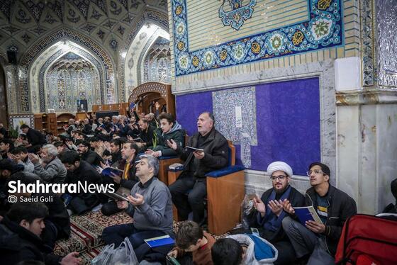 گزارش تصویری | مراسم احیاء شب بیست‌وسوم ماه مبارک رمضان در حرم مطهر رضوی