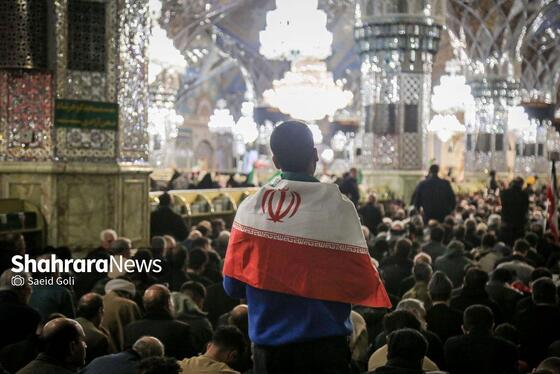 گزارش تصویری | مراسم احیاء شب بیست‌وسوم ماه مبارک رمضان در حرم مطهر رضوی