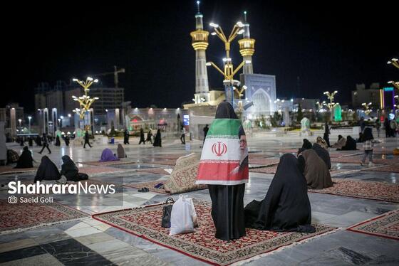 گزارش تصویری | مراسم احیاء شب بیست‌وسوم ماه مبارک رمضان در حرم مطهر رضوی