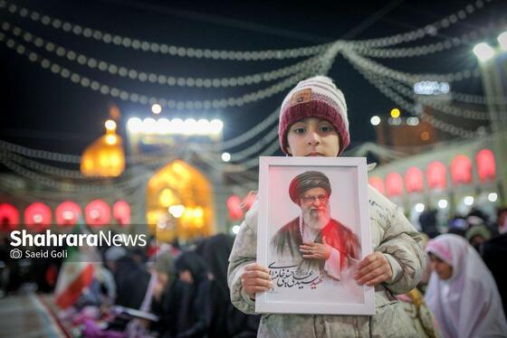 گزارش تصویری | مراسم احیاء شب بیست‌وسوم ماه مبارک رمضان در حرم مطهر رضوی