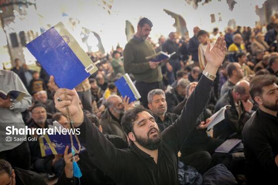 گزارش تصویری | مراسم احیاء شب بیست‌وسوم ماه مبارک رمضان در حرم مطهر رضوی