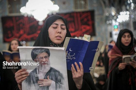 گزارش تصویری | مراسم احیاء شب بیست‌وسوم ماه مبارک رمضان در حرم مطهر رضوی