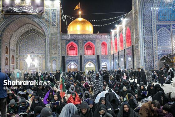 گزارش تصویری | مراسم احیاء شب بیست‌وسوم ماه مبارک رمضان در حرم مطهر رضوی