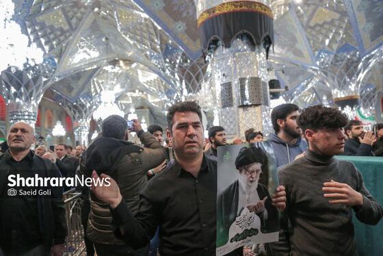 گزارش تصویری | مراسم احیاء شب بیست‌وسوم ماه مبارک رمضان در حرم مطهر رضوی