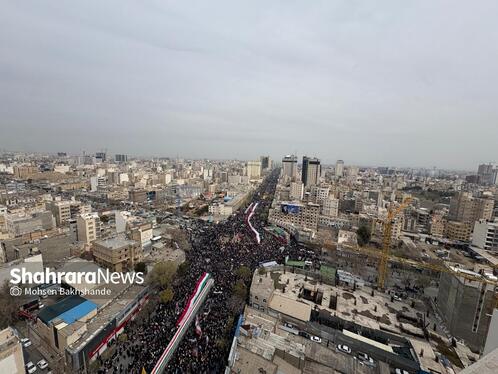 حماسه جاویدان مردم مشهد در روز قدس ۱۴۰۴ + فیلم و عکس