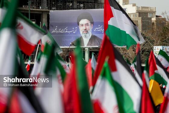 حماسه جاویدان مردم مشهد در روز قدس ۱۴۰۴ + فیلم و عکس