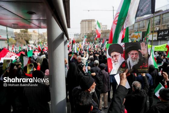 حماسه جاویدان مردم مشهد در روز قدس ۱۴۰۴ + فیلم و عکس