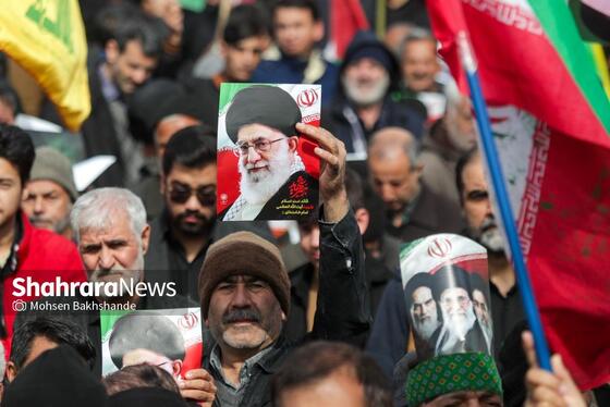 گزارش تصویری | راهپیمایی روز قدس در مشهد-۱