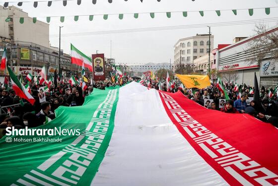 گزارش تصویری | راهپیمایی روز قدس در مشهد-۱