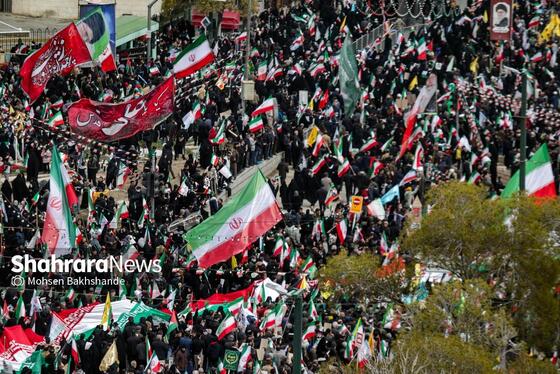 گزارش تصویری | راهپیمایی روز قدس در مشهد-۱