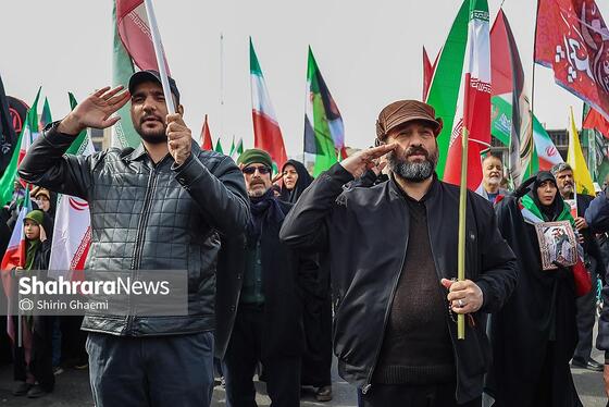 گزارش تصویری | راهپیمایی روز قدس در مشهد-۲