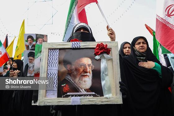 گزارش تصویری | راهپیمایی روز قدس در مشهد-۲