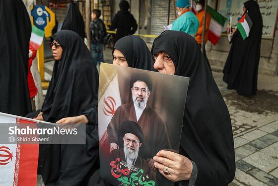 گزارش تصویری | راهپیمایی روز قدس در مشهد-۲