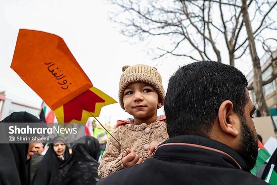 گزارش تصویری | راهپیمایی روز قدس در مشهد-۲