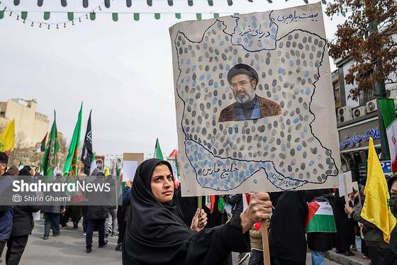 گزارش تصویری | راهپیمایی روز قدس در مشهد-۲