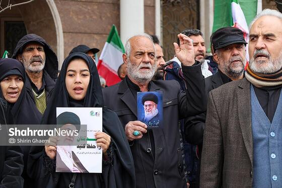 گزارش تصویری | راهپیمایی روز قدس در مشهد-۲