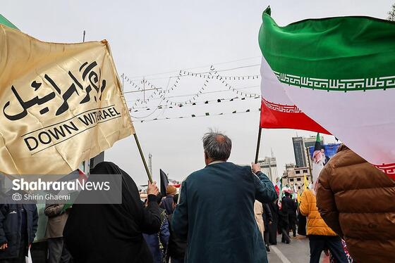 گزارش تصویری | راهپیمایی روز قدس در مشهد-۲
