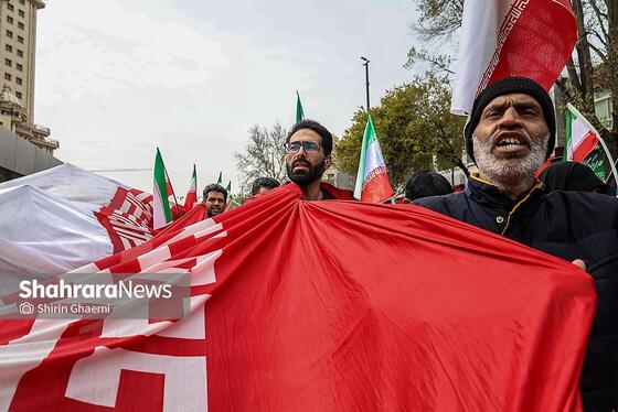 گزارش تصویری | راهپیمایی روز قدس در مشهد-۲