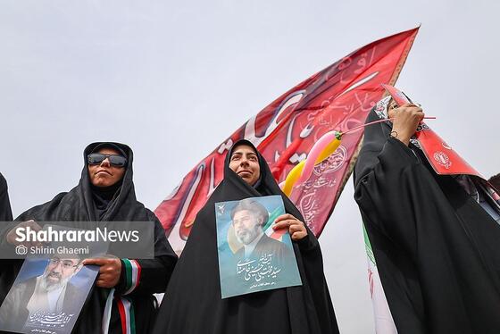 گزارش تصویری | راهپیمایی روز قدس در مشهد-۲