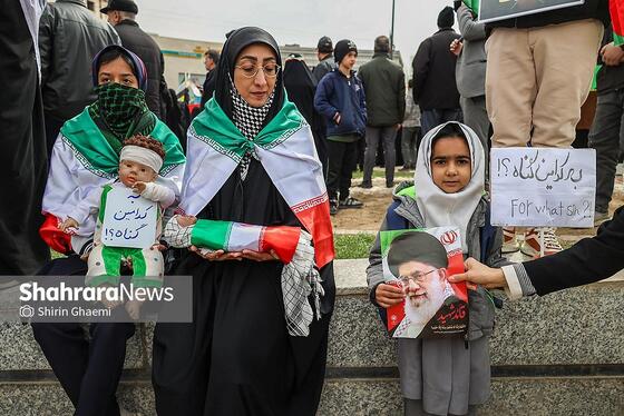 گزارش تصویری | راهپیمایی روز قدس در مشهد-۲