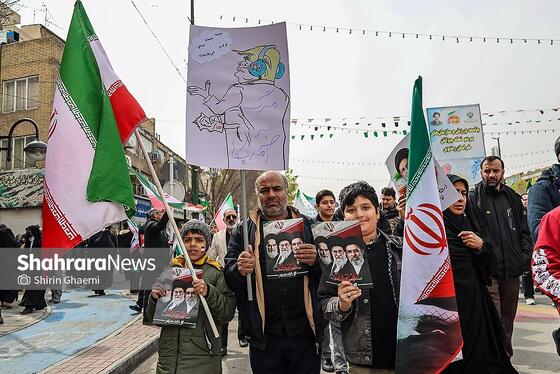 گزارش تصویری | راهپیمایی روز قدس در مشهد-۲