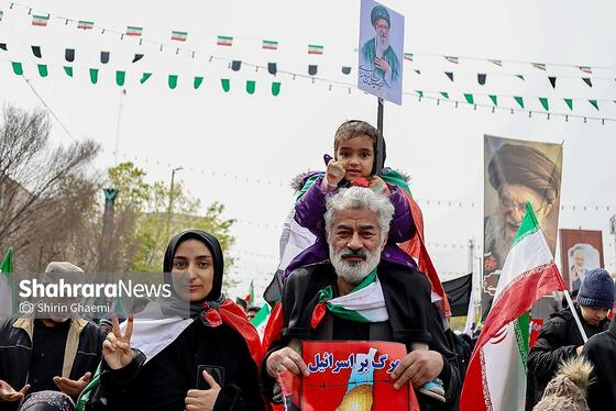 گزارش تصویری | راهپیمایی روز قدس در مشهد-۲