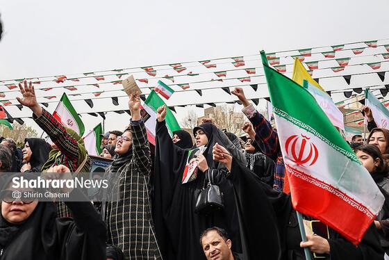 گزارش تصویری | راهپیمایی روز قدس در مشهد-۲