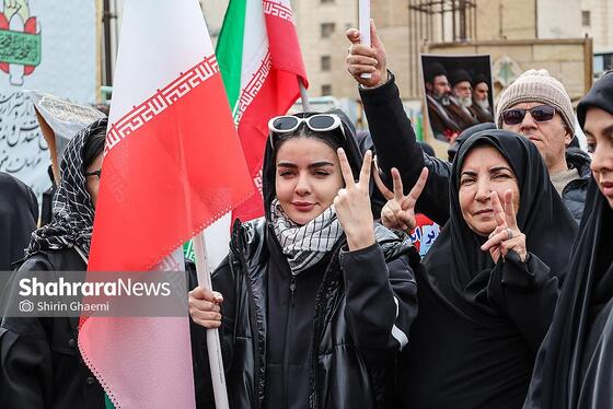 گزارش تصویری | راهپیمایی روز قدس در مشهد-۲