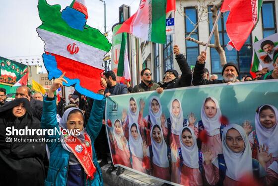 گزارش تصویری | راهپیمایی روز قدس در مشهد - ۳