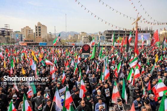 گزارش تصویری | راهپیمایی روز قدس در مشهد - ۳