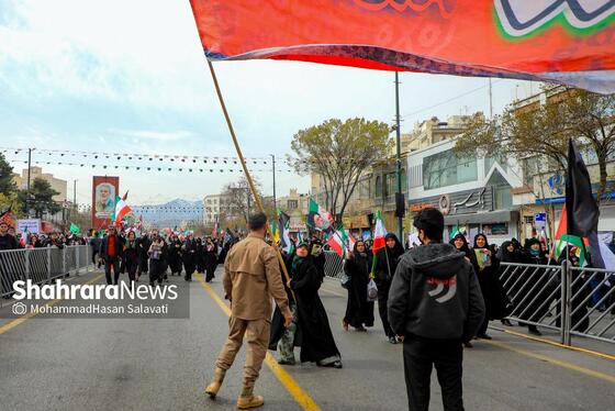 گزارش تصویری | راهپیمایی روز قدس در مشهد - ۳