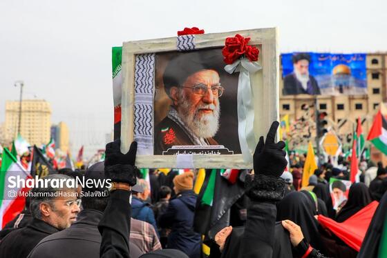 گزارش تصویری | راهپیمایی روز قدس در مشهد - ۳