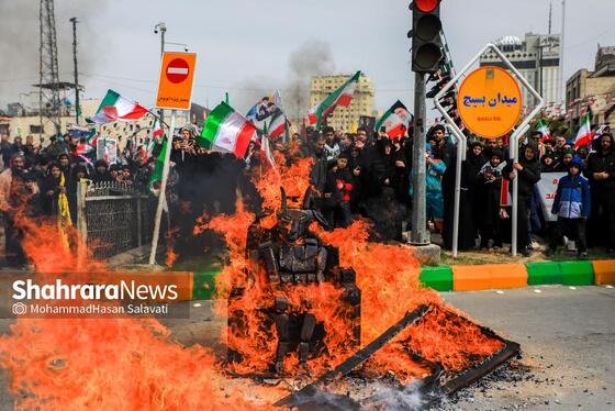 گزارش تصویری | راهپیمایی روز قدس در مشهد - ۳
